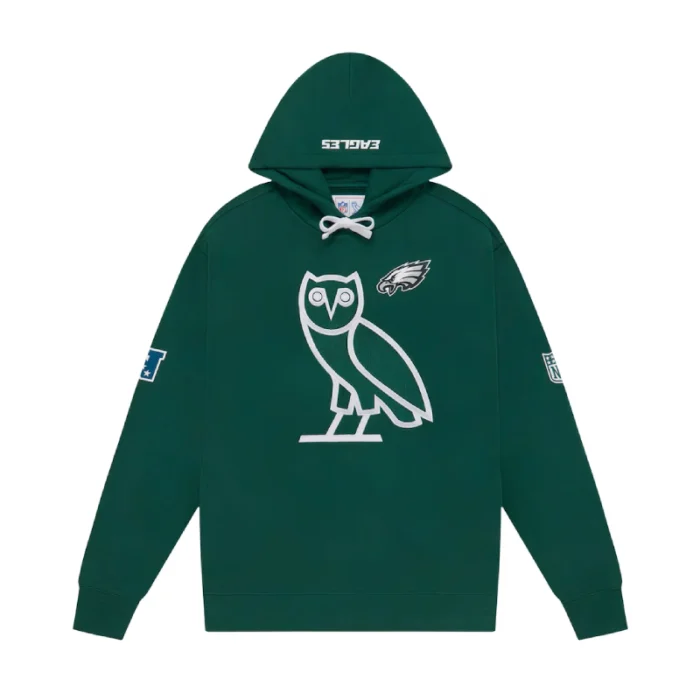 Green Ovo Eagles Hoodie