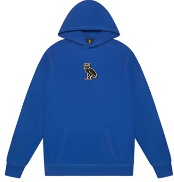 OVO Blue Classic Owl Hoodie