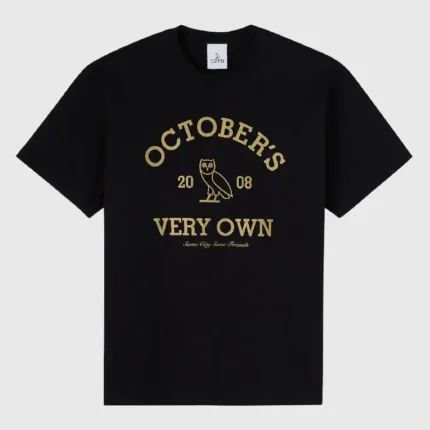 OVO Collegiate Black T-Shirt