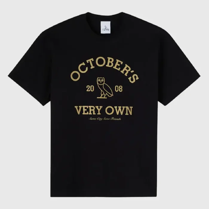 OVO Collegiate Black T-Shirt