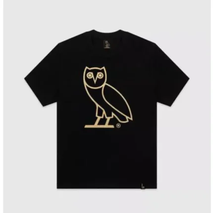 OVO OG Owl Logo Black T-Shirt