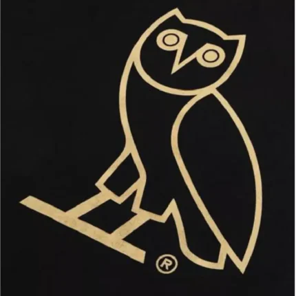 OVO OG Owl Logo Black T-Shirt Zoom