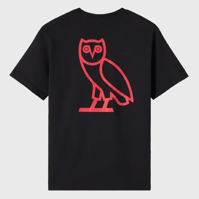 OVO Omen Black T-Shirt Back