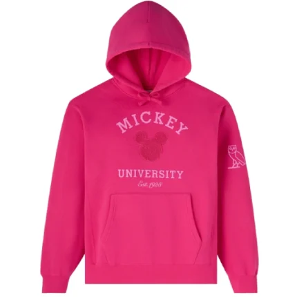 OVO Pink Disney Collegiate Hoodie