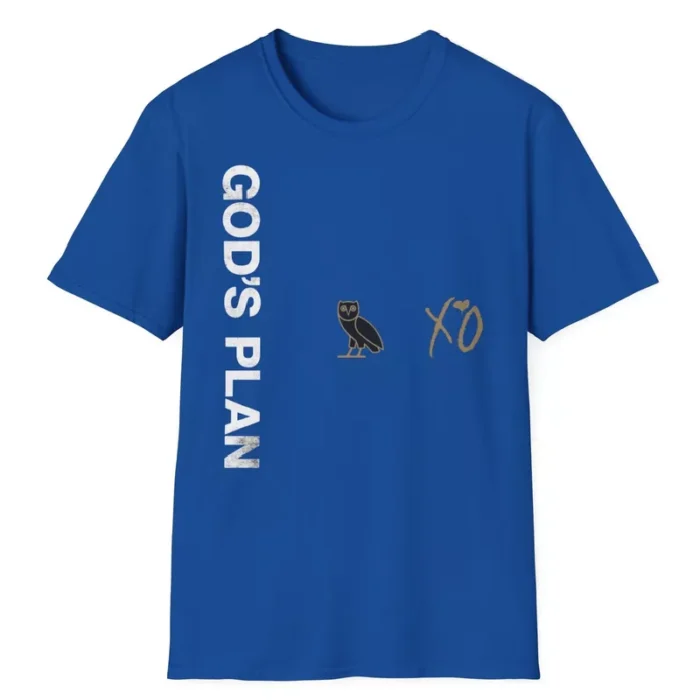 OVO X Drake Unisex Royal Blue T-Shirt