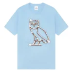 Ovo Baby Blue Bling Shirt