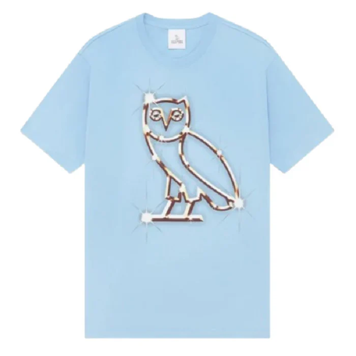 Ovo Baby Blue Bling Shirt