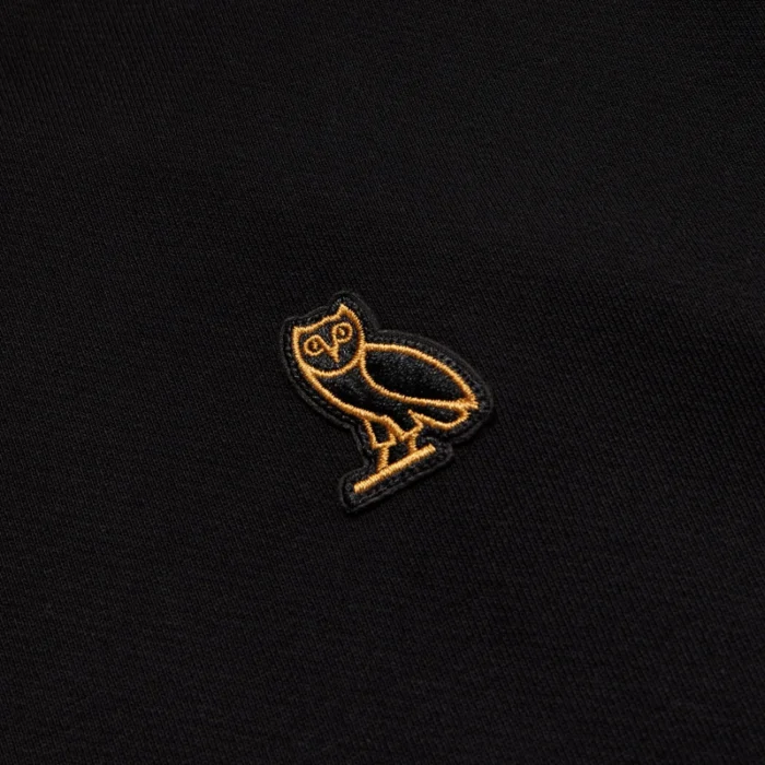 Ovo Black Classic Hoodie logo