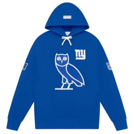 Ovo Blue New York Giants Hoodie