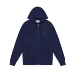 Ovo Classic Full Zip Navy Hoodie
