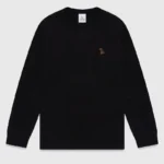 Ovo Classic Long Sleeve Black Shirt