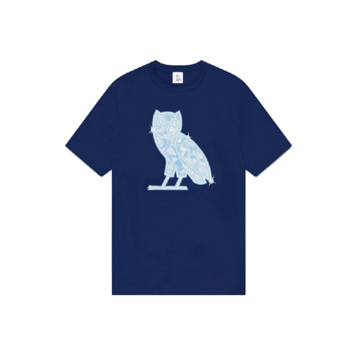Ovo Dimond Owl T-Shirt Blue