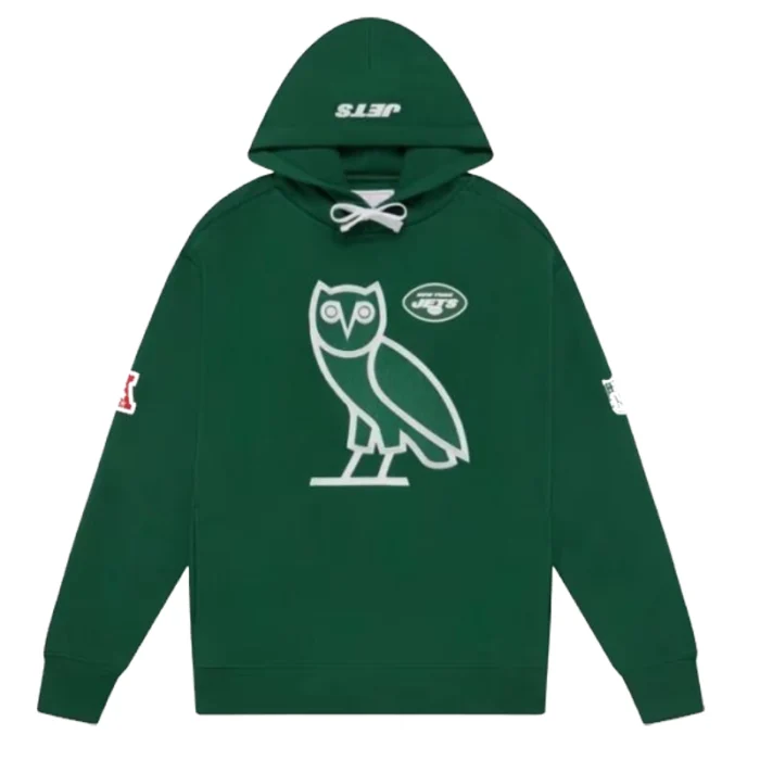 Ovo Jets Green Pullover Hoodie