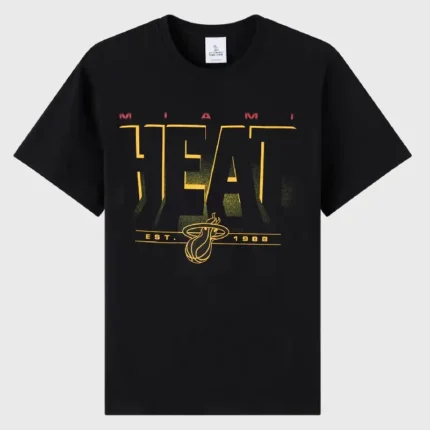 Ovo NBA Miami Heat Black T-Shirt