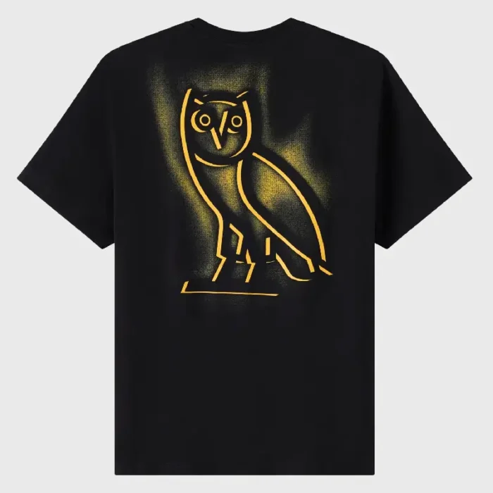 Ovo NBA Miami Heat Black T Shirt Back
