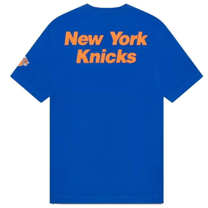 Ovo NBA New York Blue T Shirt Back