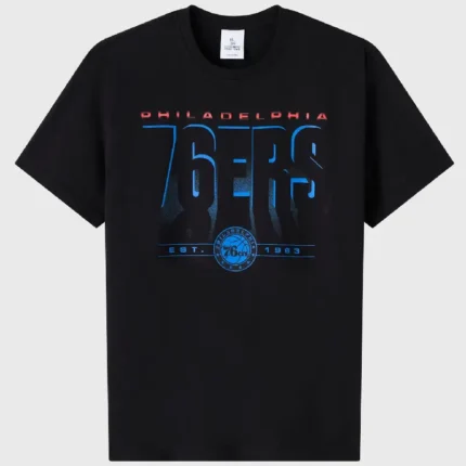 Ovo NBA Philadelphia 76ers Black T-Shirt