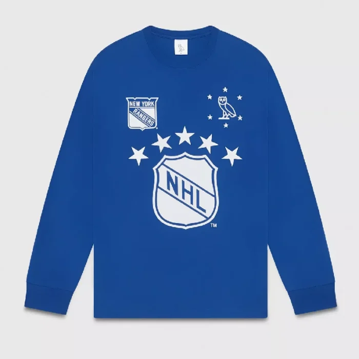 Ovo NHL Blue Long Sleeve Shirt