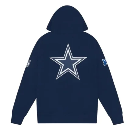 Ovo Navy Cowboys Hoodie-back