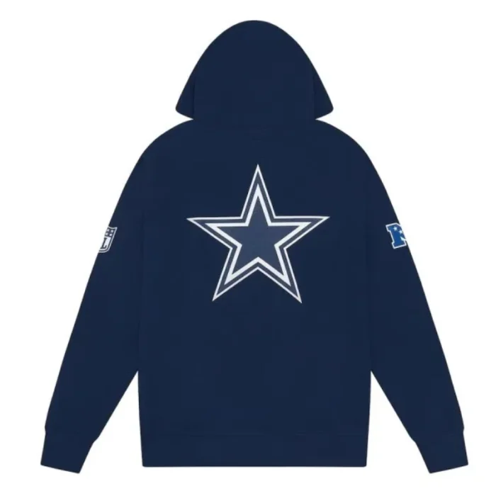 Ovo Navy Cowboys Hoodie-back