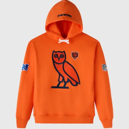 Ovo Orange NFL Chicago Bear Hoodie