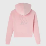 Ovo Pink Zip up Hoodie-back