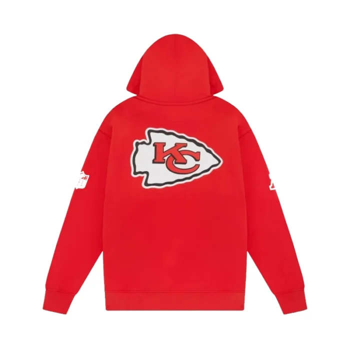 Ovo Red Kansas City Chiefs Hoodie back