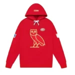 Ovo Red San Francisco 49ers Hoodie