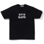 OVO Black Bape Logo Shirt