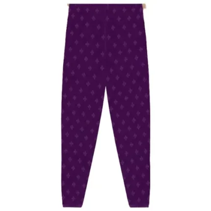 OVO Monogram Velour Track Purple Pant