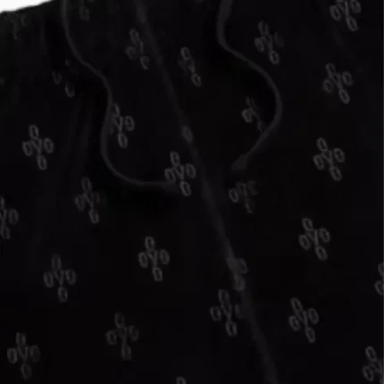 OVO Velour Track Monogram Pant
