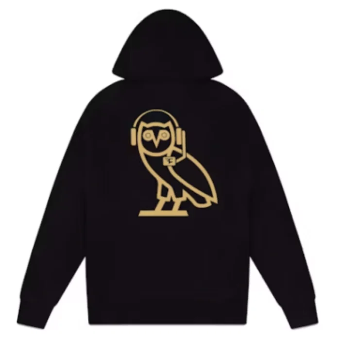 OVO x Faze Clan Gamer Black Hoodie back