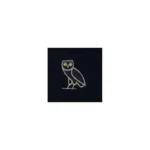 Ovo Black Classic Owl Beanie-design