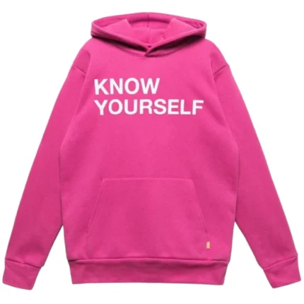Ovo Know Yourself Pink Hoodie