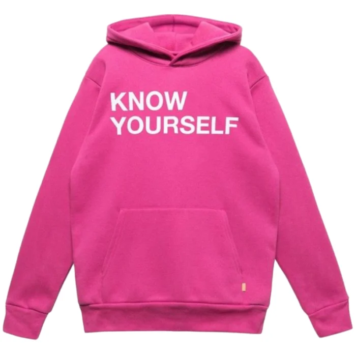 Ovo Know Yourself Pink Hoodie