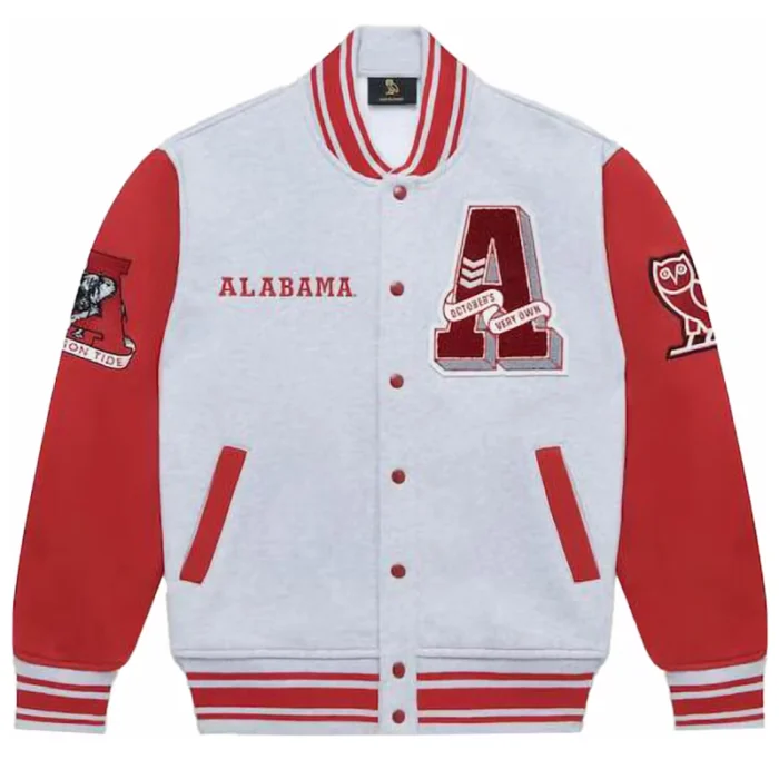 NCAA Alabama Crimson Tide Ovo Varsity Jacket
