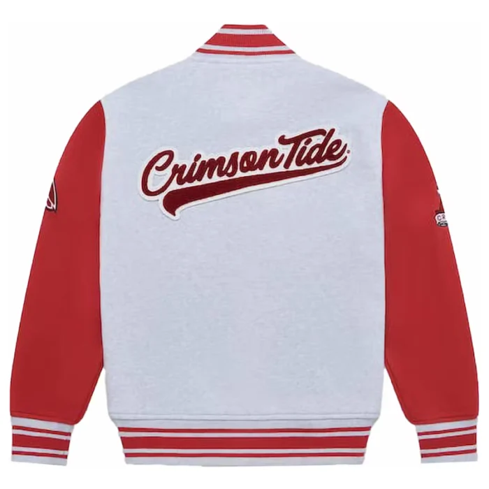 NCAA Alabama Crimson Tide Ovo Varsity Jacket back