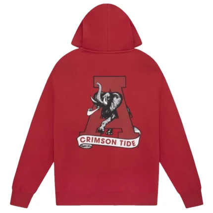 Ovo Alabama Crimson Tide Red Hoodie-back