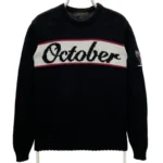 Ovo Christmas Black Crewneck Sweater