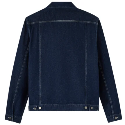 Ovo Construction Wordmark Denim Indigo Jacket