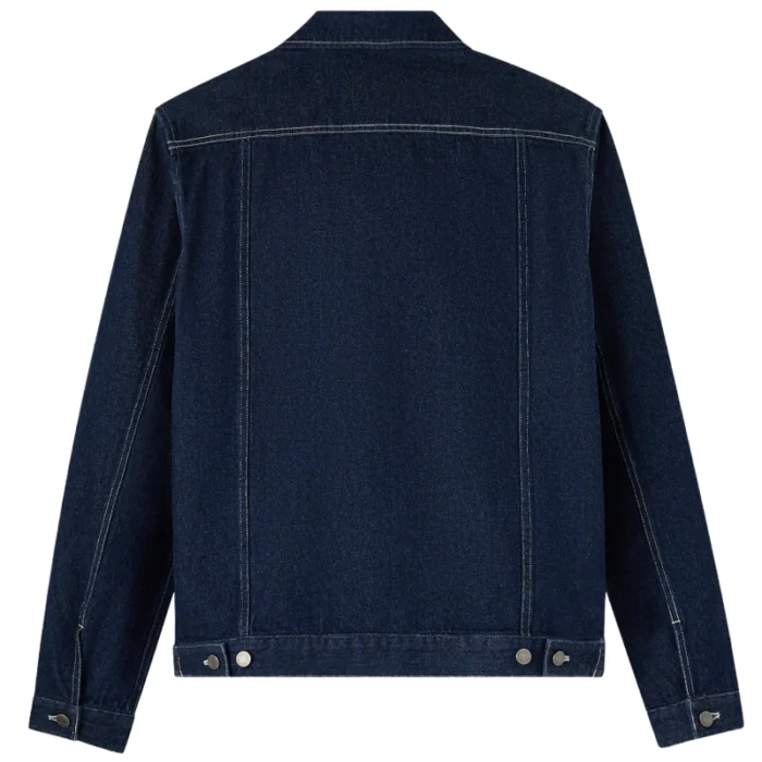 Ovo Construction Wordmark Denim Indigo Jacket