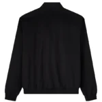 Ovo Full Zip Coaches Denim Black Jacket-back