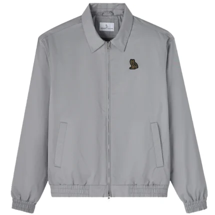 Ovo Full Zip Coaches Denim Grey Jacket
