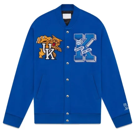 Ovo Kentucky Wildcats Blue Varsity Fleece Jacket