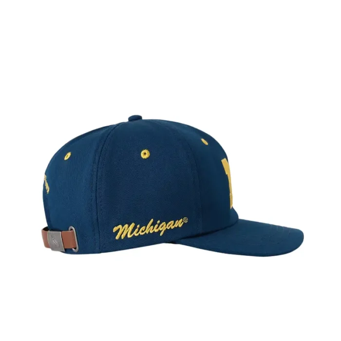 Ovo Michigan Wolverines Navy SportCap side