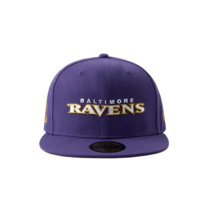 Ovo NFL New Era Baltimore Ravens 59Fifty Purple Cap