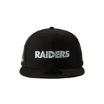 Ovo NFL New Era Las Vegas Raiders 59Fifty Black Cap