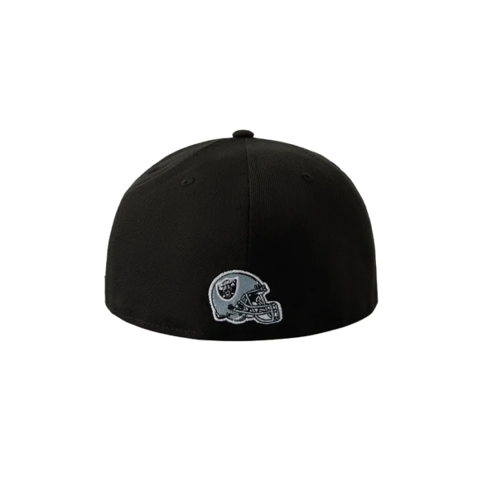 Ovo NFL New Era Las Vegas Raiders 59Fifty Black Cap back
