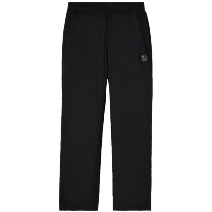 Ovo Nylon Black Track Pant