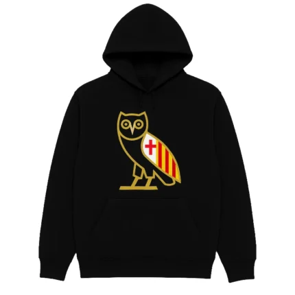 Ovo OG Owl Barcelona Black Hoodie